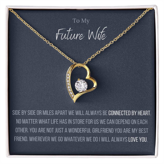 Lavisa - Future Wife Forever Love Heart Necklace Gift