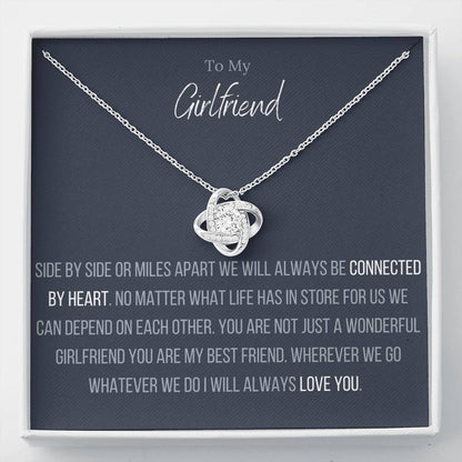 Lavisa - Infinity Love Knot Necklace for Girlfriend