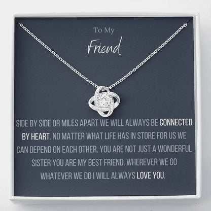 Lavisa - Infinity Love Knot Necklace for Best Friend