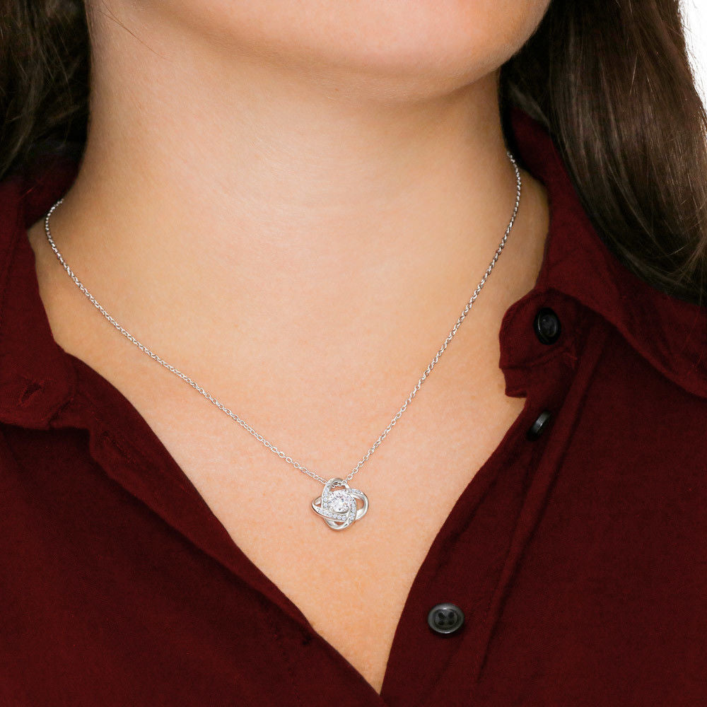 Lavisa - To My Granddaughter Heart Walks With You Necklace