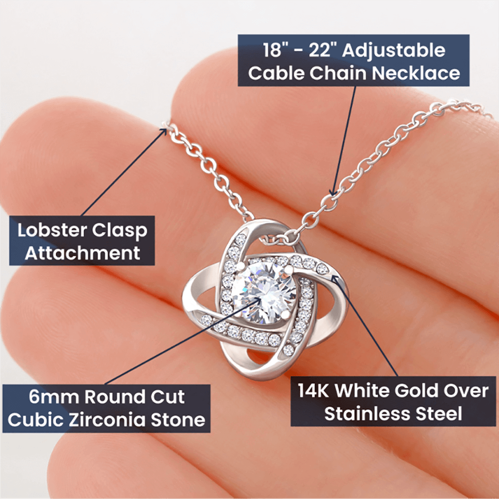 Lavisa - To My Granddaughter Heart Walks With You Necklace