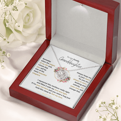 Lavisa - To My Granddaughter Love Knot Necklace