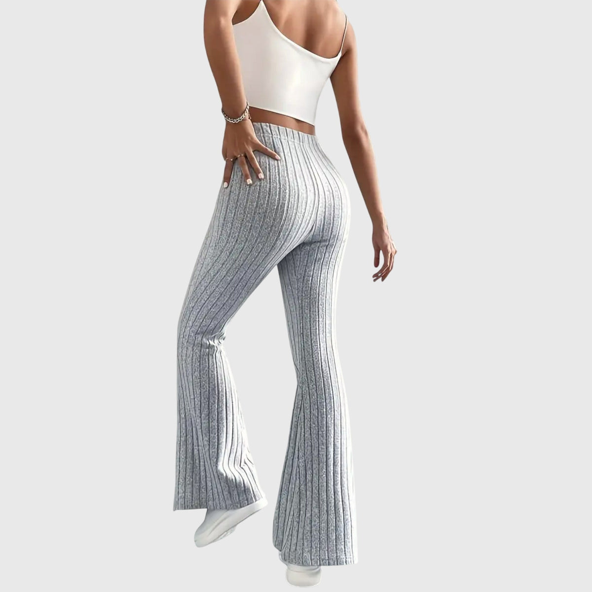 Lavisa - Elegant Women's Tailored Trousers - Lightweight Spring Pants