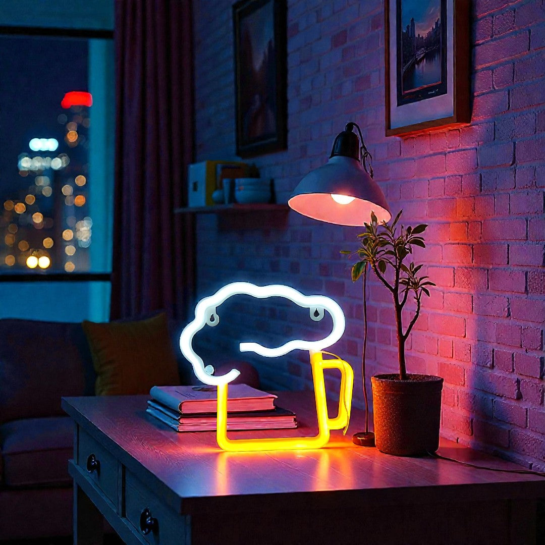 Lavisa - Multicolored Neon LED Wall Light