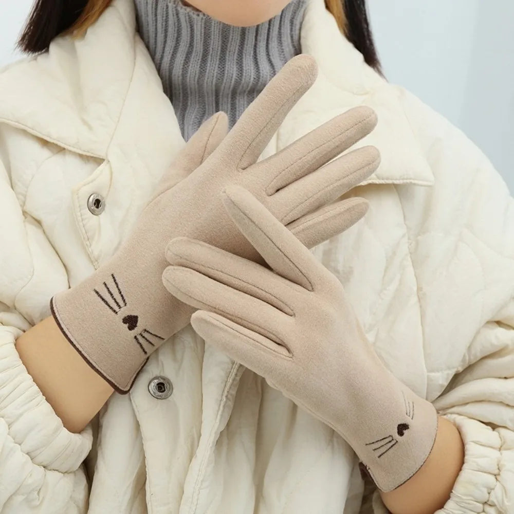 Lavisa - Cat Touchscreen Winter Gloves