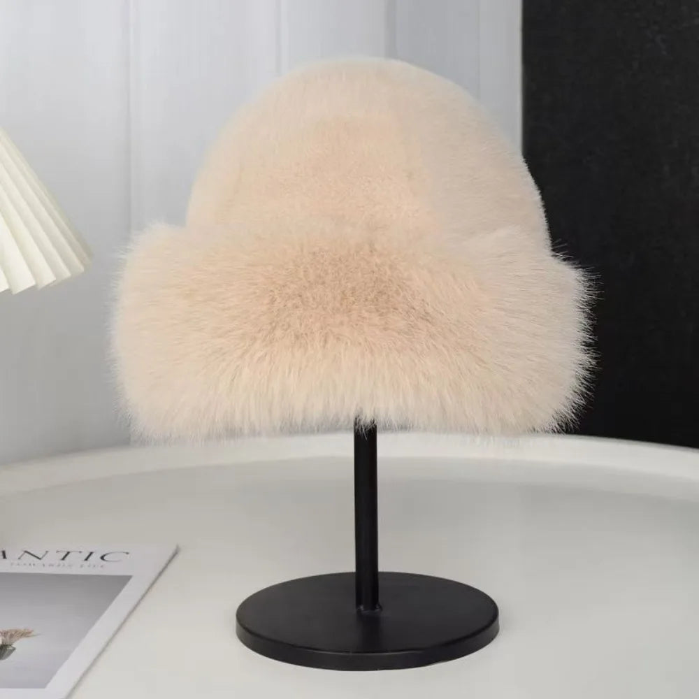 Lavisa - Women's Plush Winter Bucket Hat
