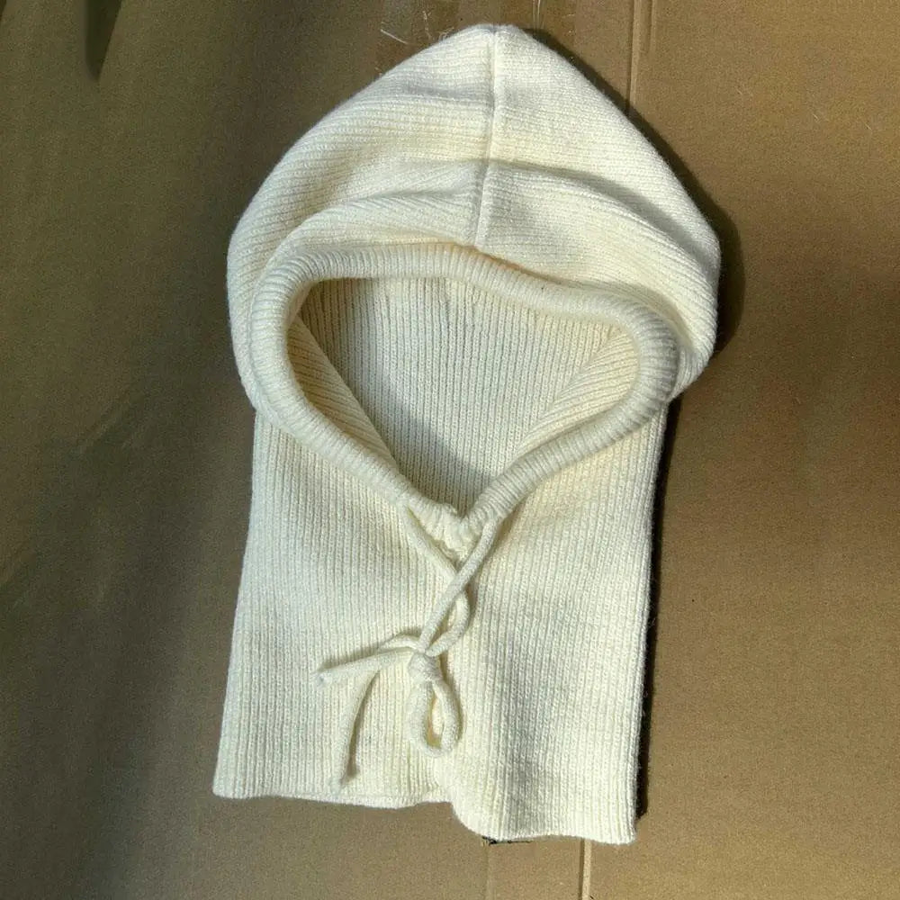 Lavisa - Knitted Hooded Balaclava Hat and Winter Neck Warmer