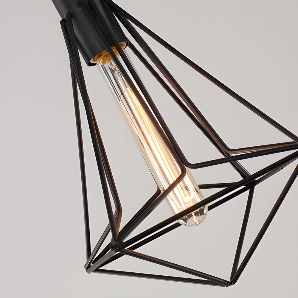 Lavisa - Black Wire Cage Pendant Light
