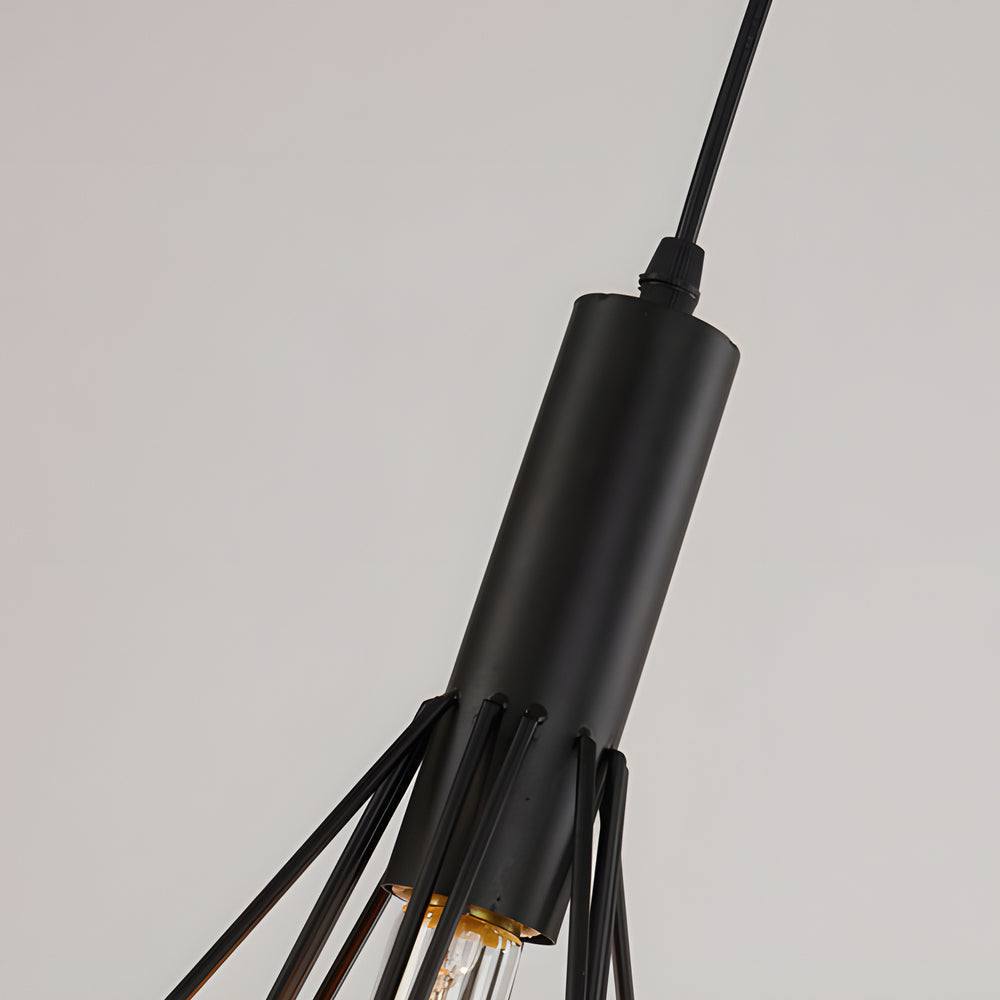 Lavisa - Black Wire Cage Pendant Light