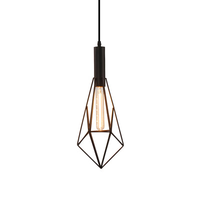 Lavisa - Black Wire Cage Pendant Light