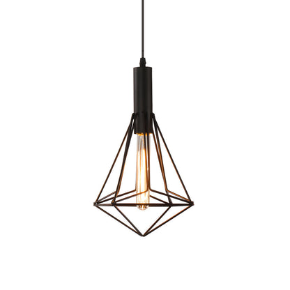 Lavisa - Black Wire Cage Pendant Light