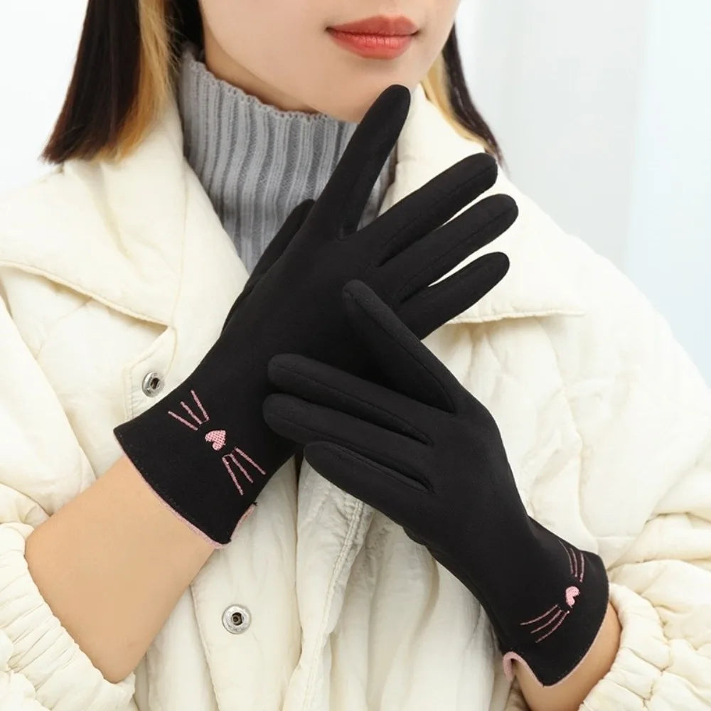 Lavisa - Cat Touchscreen Winter Gloves