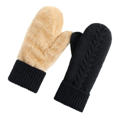 Lavisa - Double Layer Fleece Lined Winter Mittens