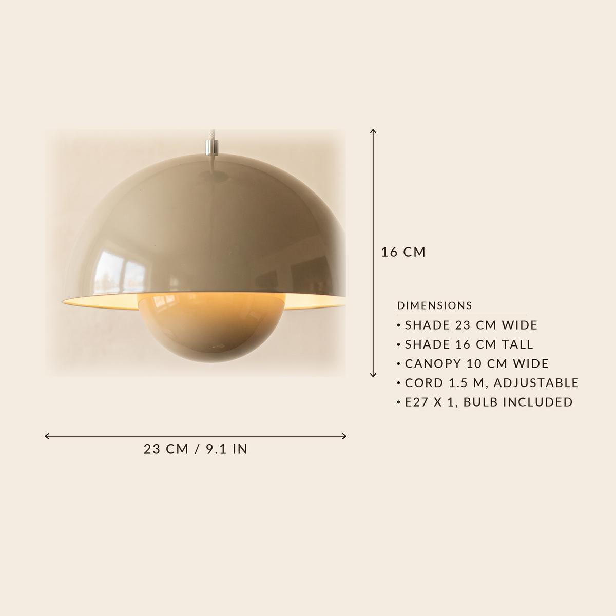 Lavisa - Modern Anti-Glare Pendant Light