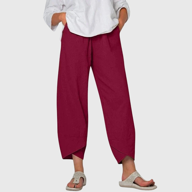 Lavisa - Lightweight Wide Leg Casual Pants