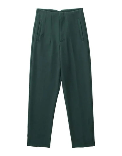 Lavisa - Wrinkle Resistant Straight Leg Trousers