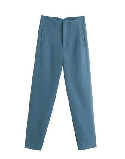 Lavisa - Wrinkle Resistant Straight Leg Trousers