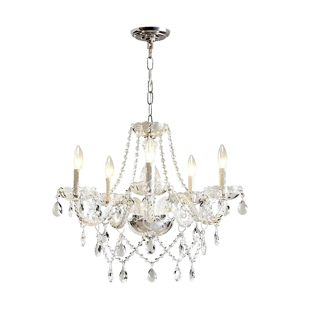 Lavisa - Classic Luxury Crystal Candle Chandelier Light Fixture