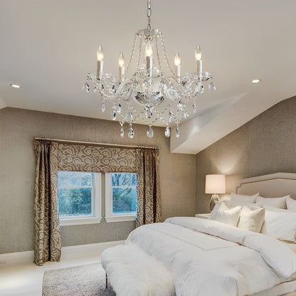 Lavisa - Classic Luxury Crystal Candle Chandelier Light Fixture