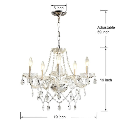 Lavisa - Classic Luxury Crystal Candle Chandelier Light Fixture