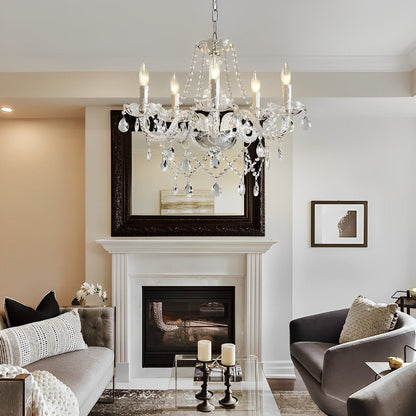 Lavisa - Classic Luxury Crystal Candle Chandelier Light Fixture