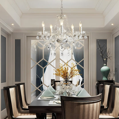 Lavisa - Classic Luxury Crystal Candle Chandelier Light Fixture