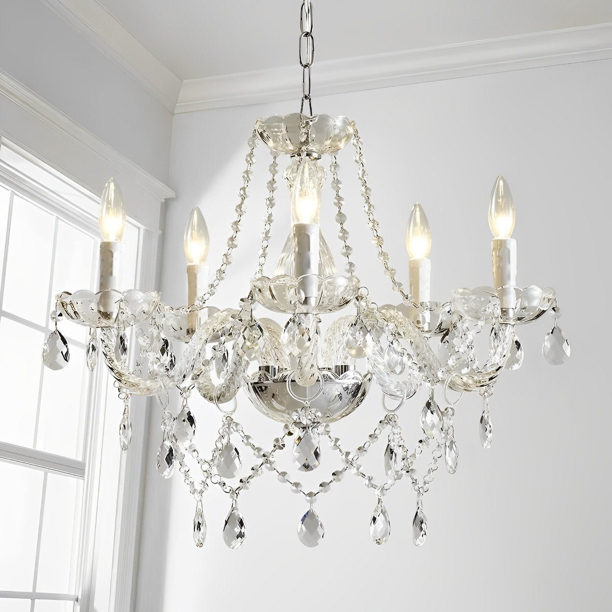 Lavisa - Classic Luxury Crystal Candle Chandelier Light Fixture