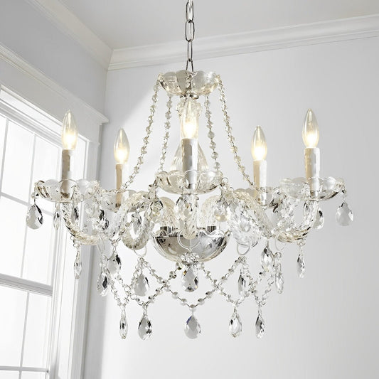 Lavisa - Classic Luxury Crystal Candle Chandelier Light Fixture