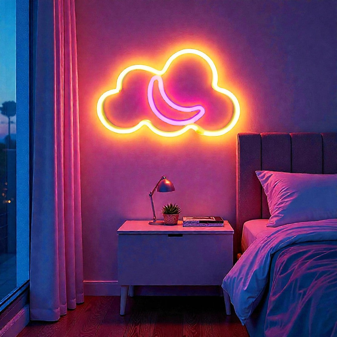 Lavisa - Multicolored Neon LED Wall Light