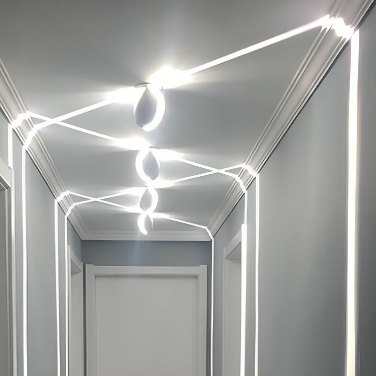 Lavisa - Cyberpunk Hallway LED Wall Spot Light