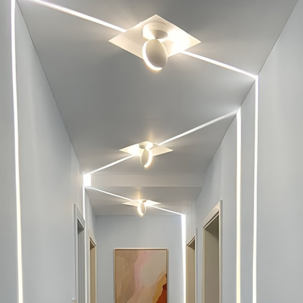 Lavisa - Cyberpunk Hallway LED Wall Spot Light