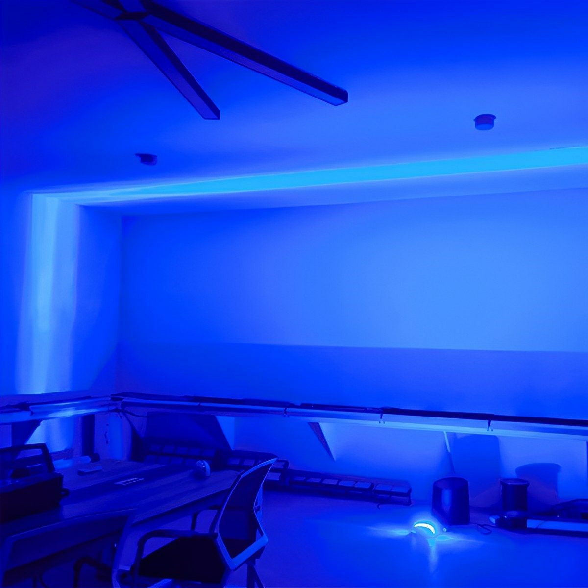 Lavisa - Cyberpunk Industrial LED Beam Wall Light