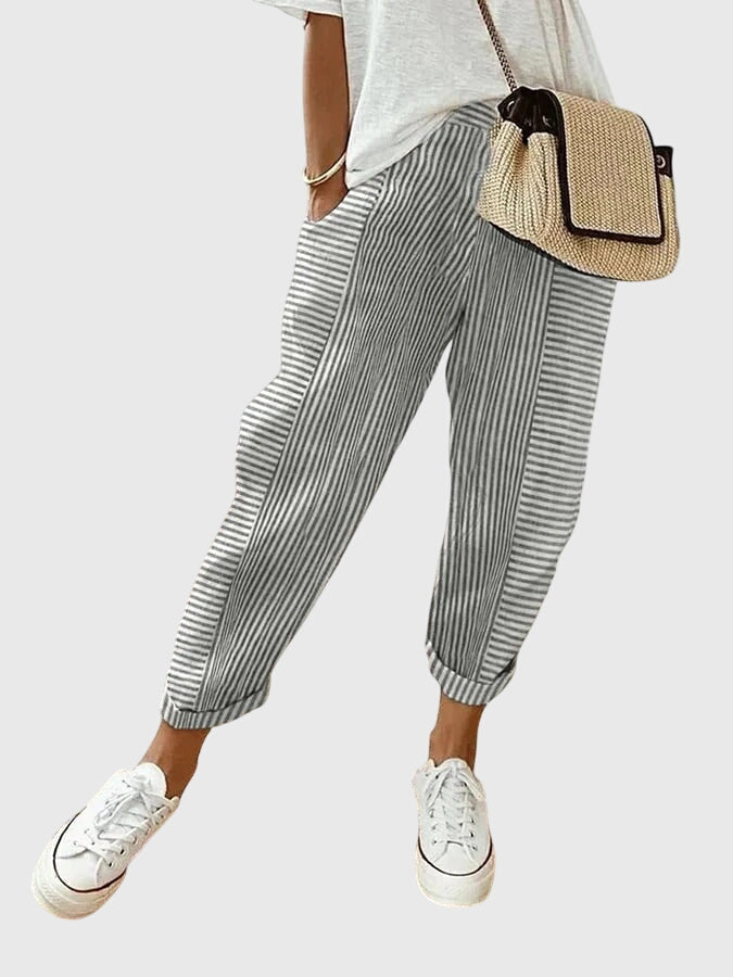 Lavisa - Elegant Women's Comfortable Pants - Versatile Casual Trousers