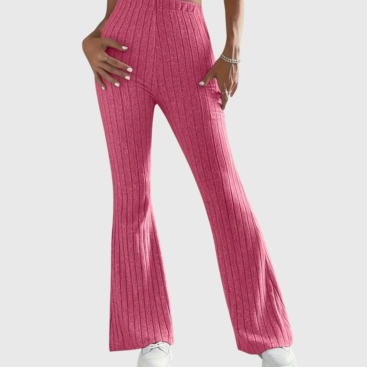Lavisa - Elegant Women's Tailored Trousers - Lightweight Spring Pants