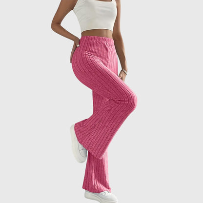 Lavisa - Elegant Women's Tailored Trousers - Lightweight Spring Pants