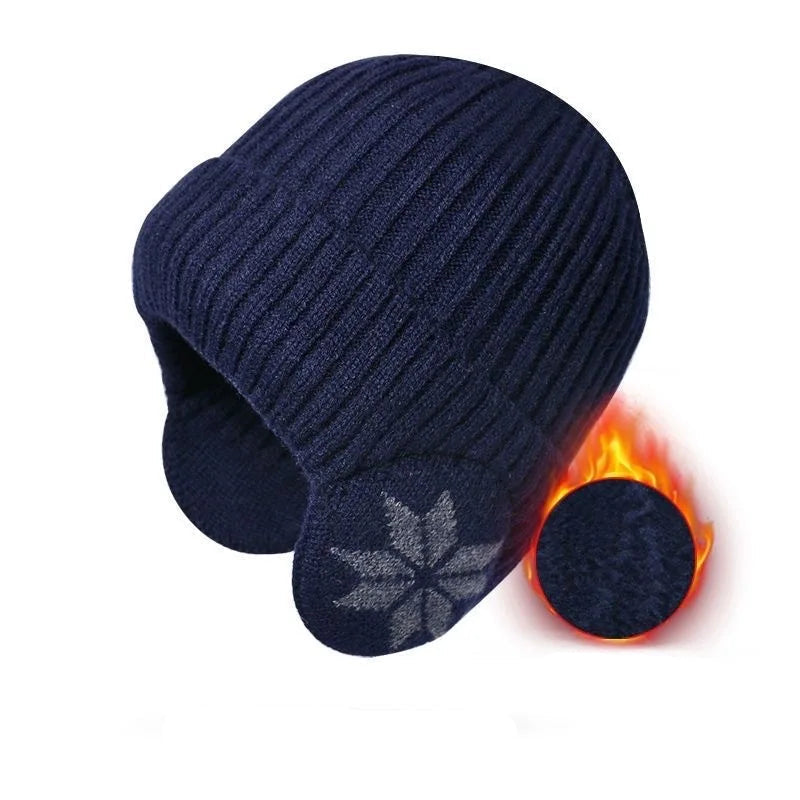 Lavisa - Unisex Winter Knit Beanie Hat - Warm Ear Protection & Thermal Cap