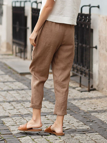Lavisa - Women's High Waist Dress Pants Elegant Office Trousers