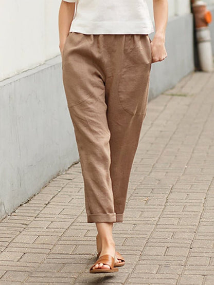 Lavisa - Women's High Waist Dress Pants Elegant Office Trousers