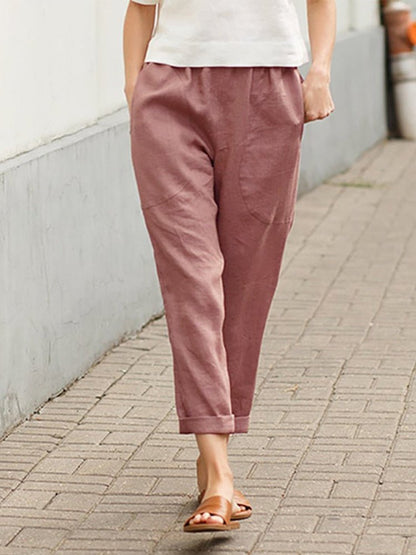 Lavisa - Women's High Waist Dress Pants Elegant Office Trousers