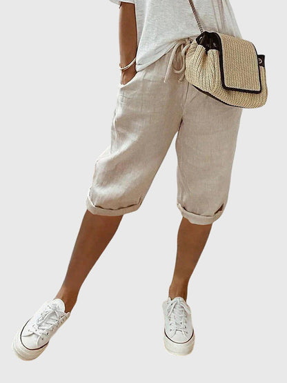 Lavisa - Elegant Women's Relaxed Fit Trousers with Pockets