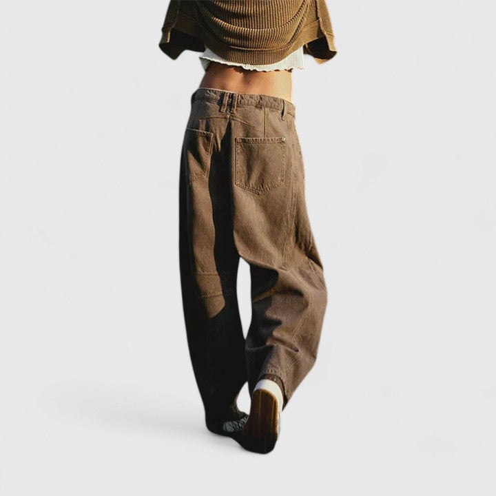 Lavisa - Flowy Wide-Leg Lounge Pants
