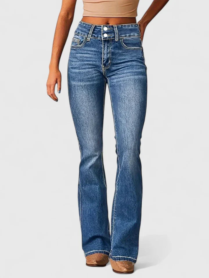 Lavisa - Elegant Slim Fit Stretch Pants