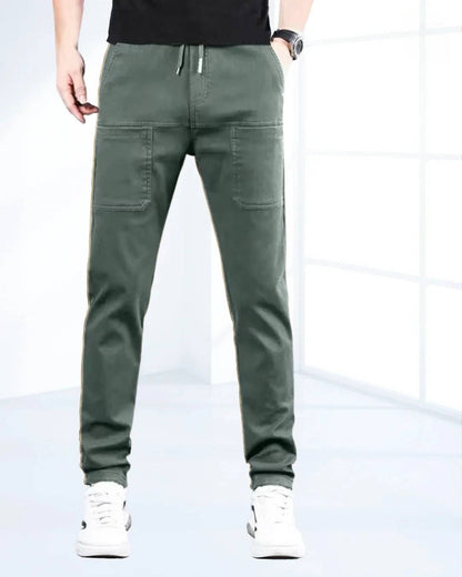 Lavisa - Men's High Stretch Cargo Pants with Multi-Pocket Design