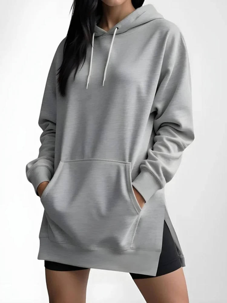 Lavisa - Women's Oversized Hoodie Dress with Soft Fleece Lining
