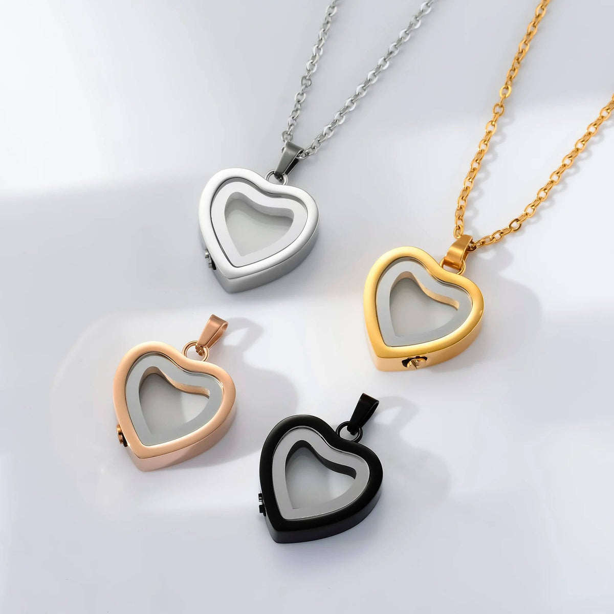 Lavisa - Heart Urn Pendant Necklace - Cremation Keepsake Jewelry