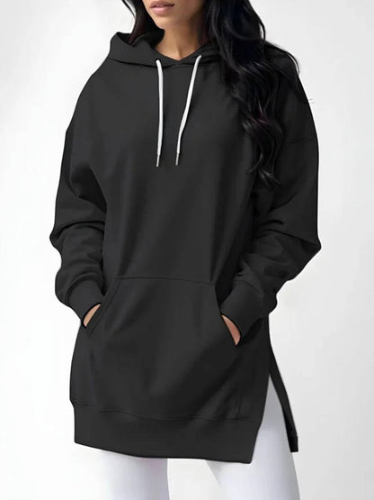 Lavisa - Women's Oversized Hoodie Dress with Soft Fleece Lining