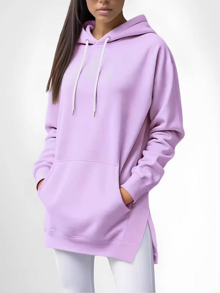 Lavisa - Women's Oversized Hoodie Dress with Soft Fleece Lining
