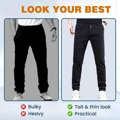 Lavisa - Men's High Stretch Cargo Pants with Multi-Pocket Design
