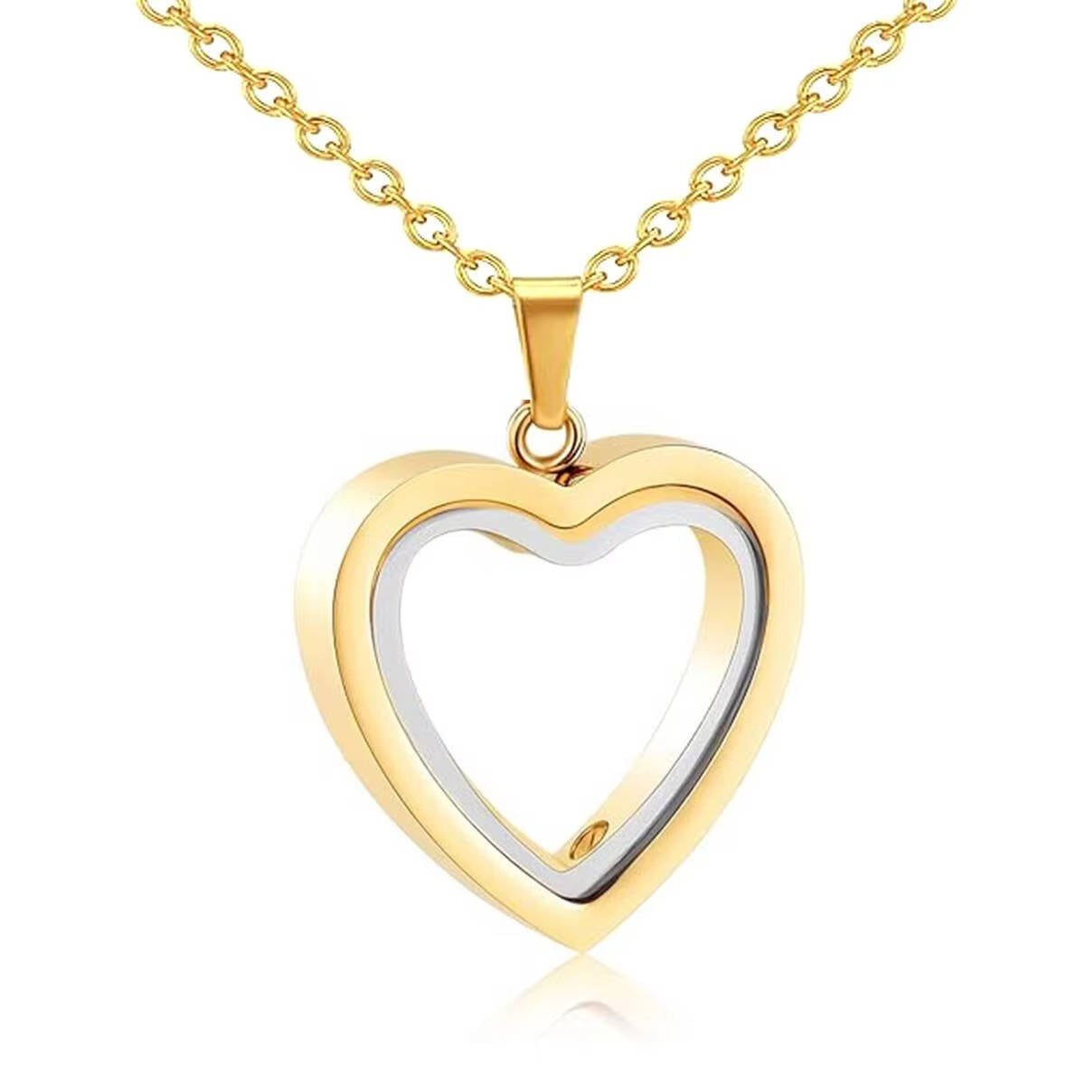 Lavisa - Heart Urn Pendant Necklace - Cremation Keepsake Jewelry