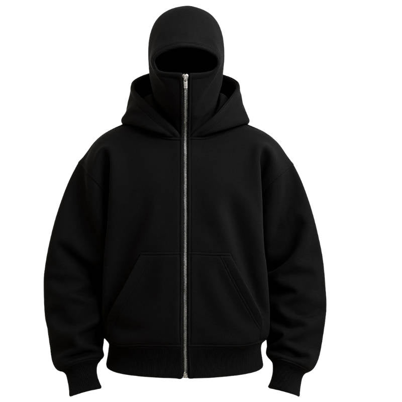 Lavisa - Unisex Full Zip Balaclava Hoodie